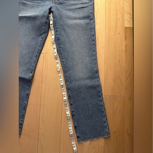 BNWT- Madewell 'Perfect Vintage Crop' Raw Hem Jeans (26) - Picture 8 of 12